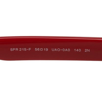 Prada Sunglasses Red Brown Acetate Eyewear — view 5