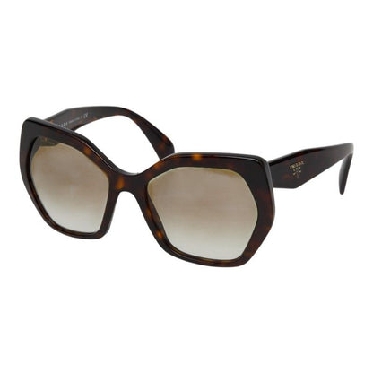 Prada Logo Sunglasses Brown Acetate Eyewear