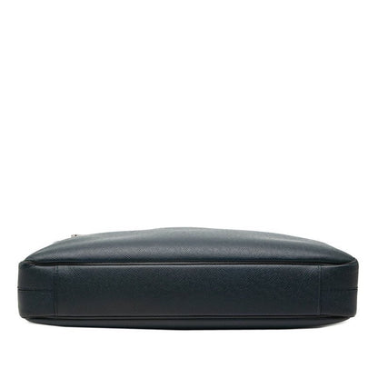 Louis Vuitton Taiga Porte Documents Business MM Bag Ocean Navy Leather — view 3