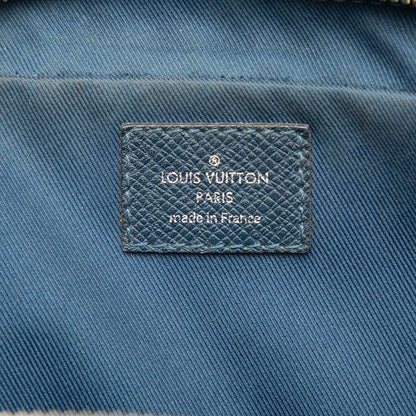 Louis Vuitton Taiga Porte Documents Business MM Bag Ocean Navy Leather — view 6