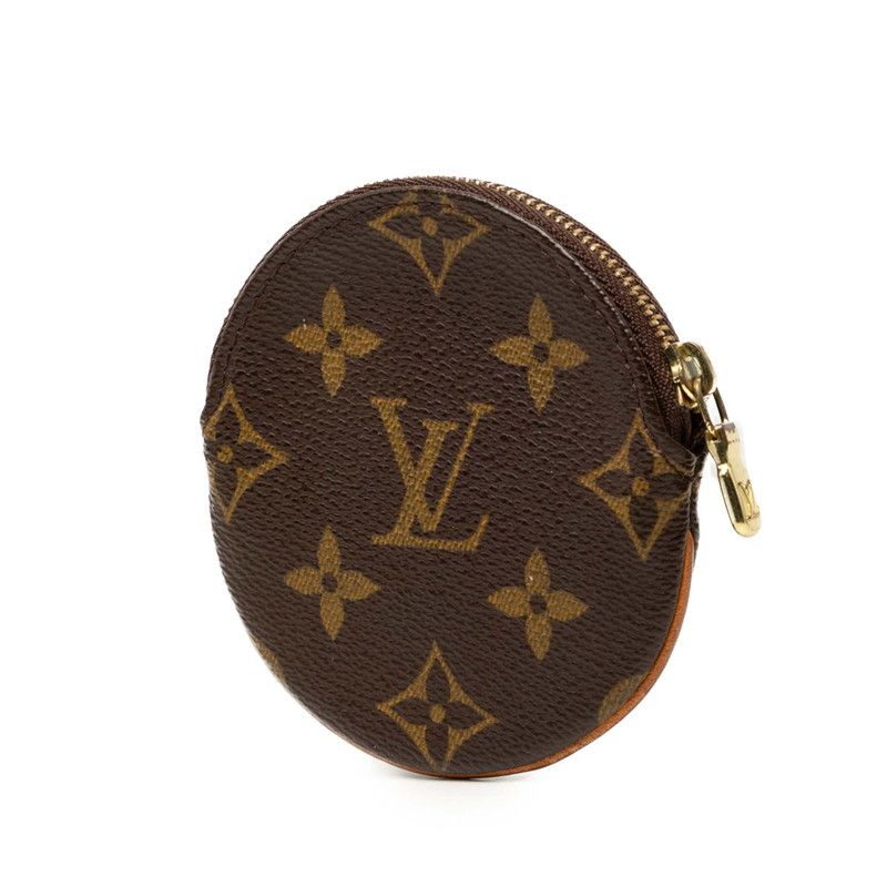 Louis Vuitton Monogram Porte-Monnaie Long Coin Case Brown Leather — view 2
