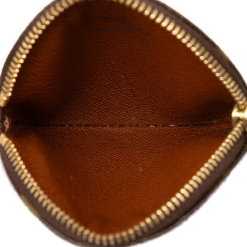 Louis Vuitton Monogram Porte-Monnaie Long Coin Case Brown Leather — view 4