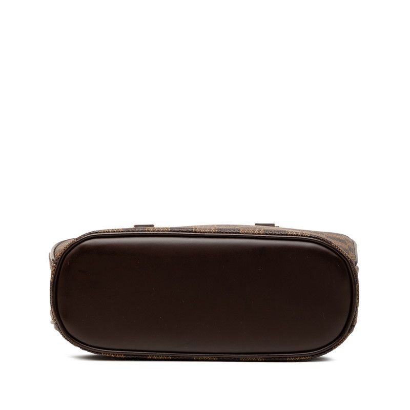 Louis Vuitton Damier Sarria Mini Handbag Brown Leather — view 3