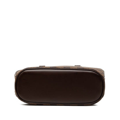 Louis Vuitton Damier Sarria Mini Handbag Brown Leather — view 3