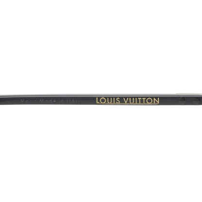 Louis Vuitton Monogram Conspiration Pilot Sunglasses Gray Silver Metal Acetate — view 4
