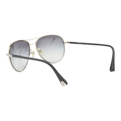 Louis Vuitton Monogram Conspiration Pilot Sunglasses Gray Silver Metal Acetate — view 2