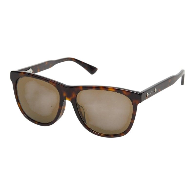 Gucci Asian Fit Sunglasses Brown Acetate Eyewear