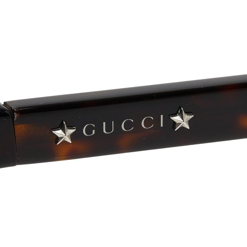 Gucci Asian Fit Sunglasses Brown Acetate Eyewear — view 4
