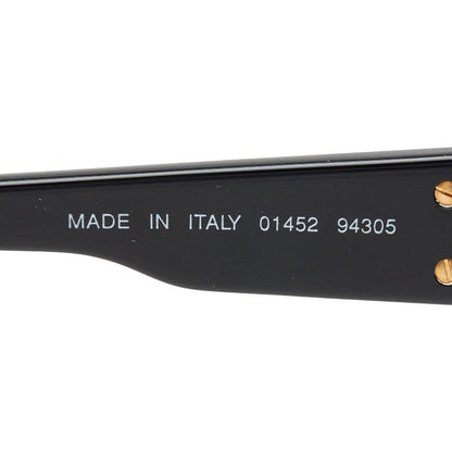 Chanel CC Logo Sunglasses Black Acetate Eyewear — view 6