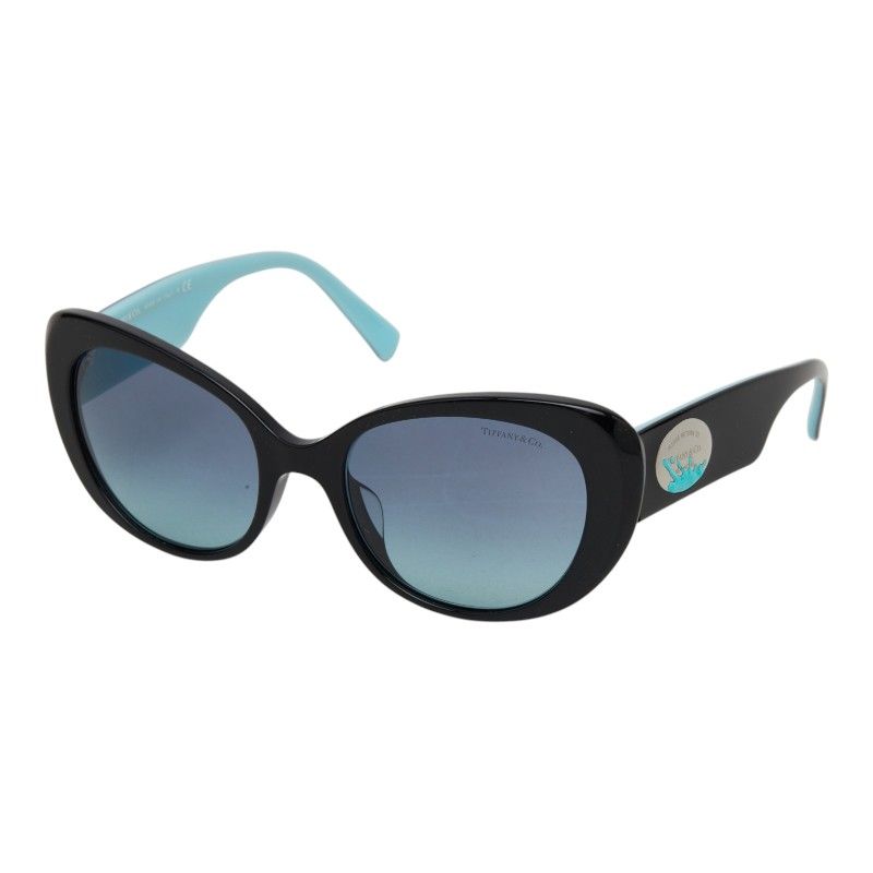 Tiffany & Co Sunglasses Black Blue Acetate Eyewear