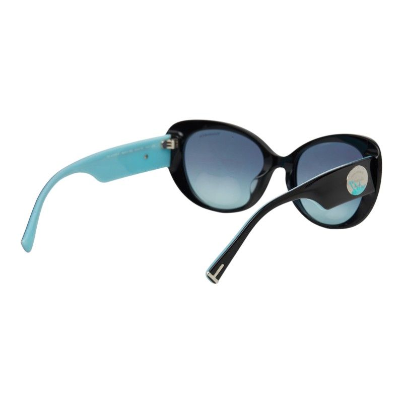 Tiffany & Co Sunglasses Black Blue Acetate Eyewear — view 3
