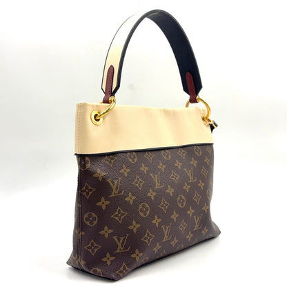 Louis Vuitton Roulis Besace Monogram Leather Ivory Brown Shoulder Bag Gold — view 2