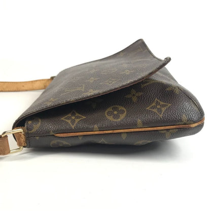 Louis Vuitton Shoulder Bag Musette Tango Monogram Canvas Brown — view 4