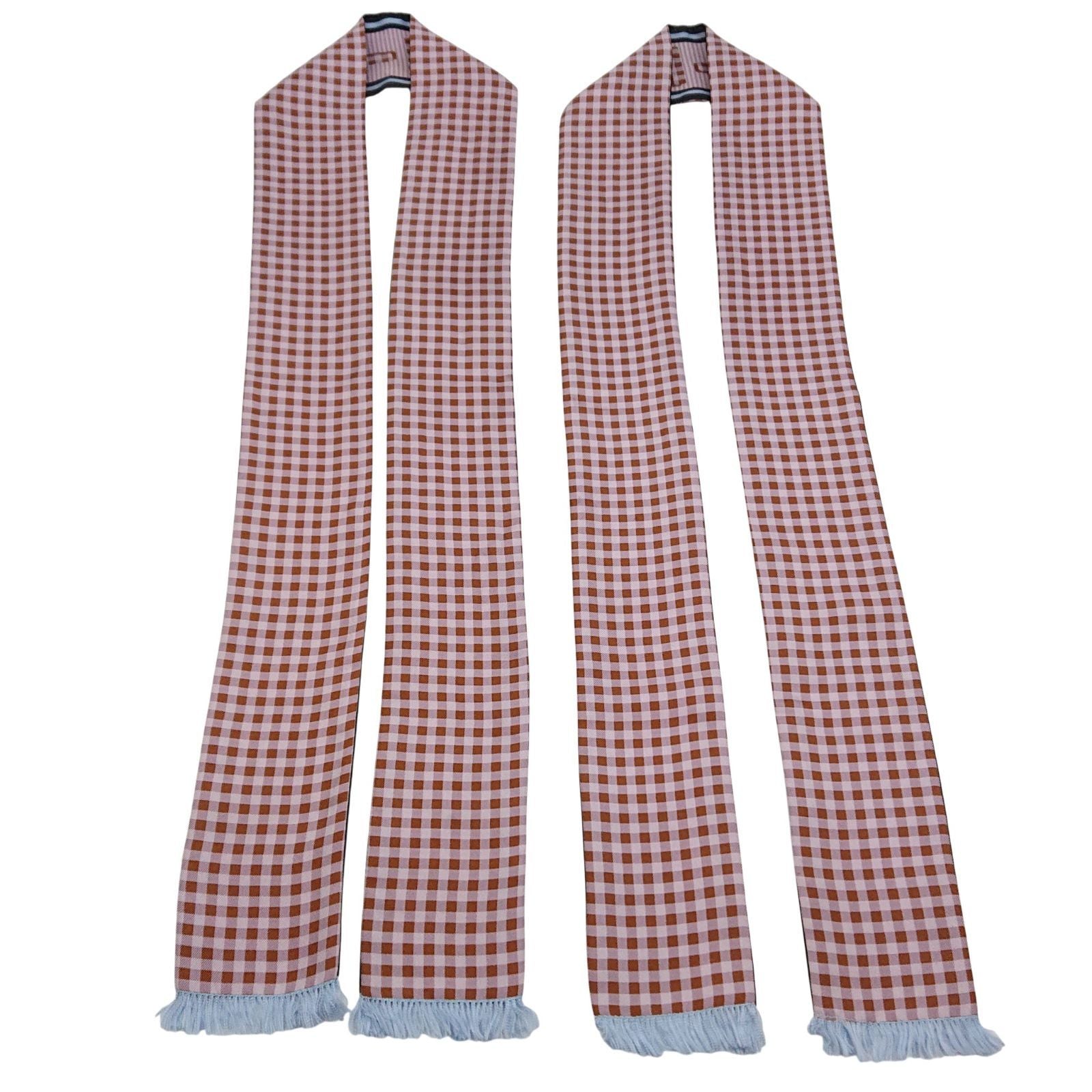 Fendi Wrappy Twilly Silk 100% Scarf — view 3