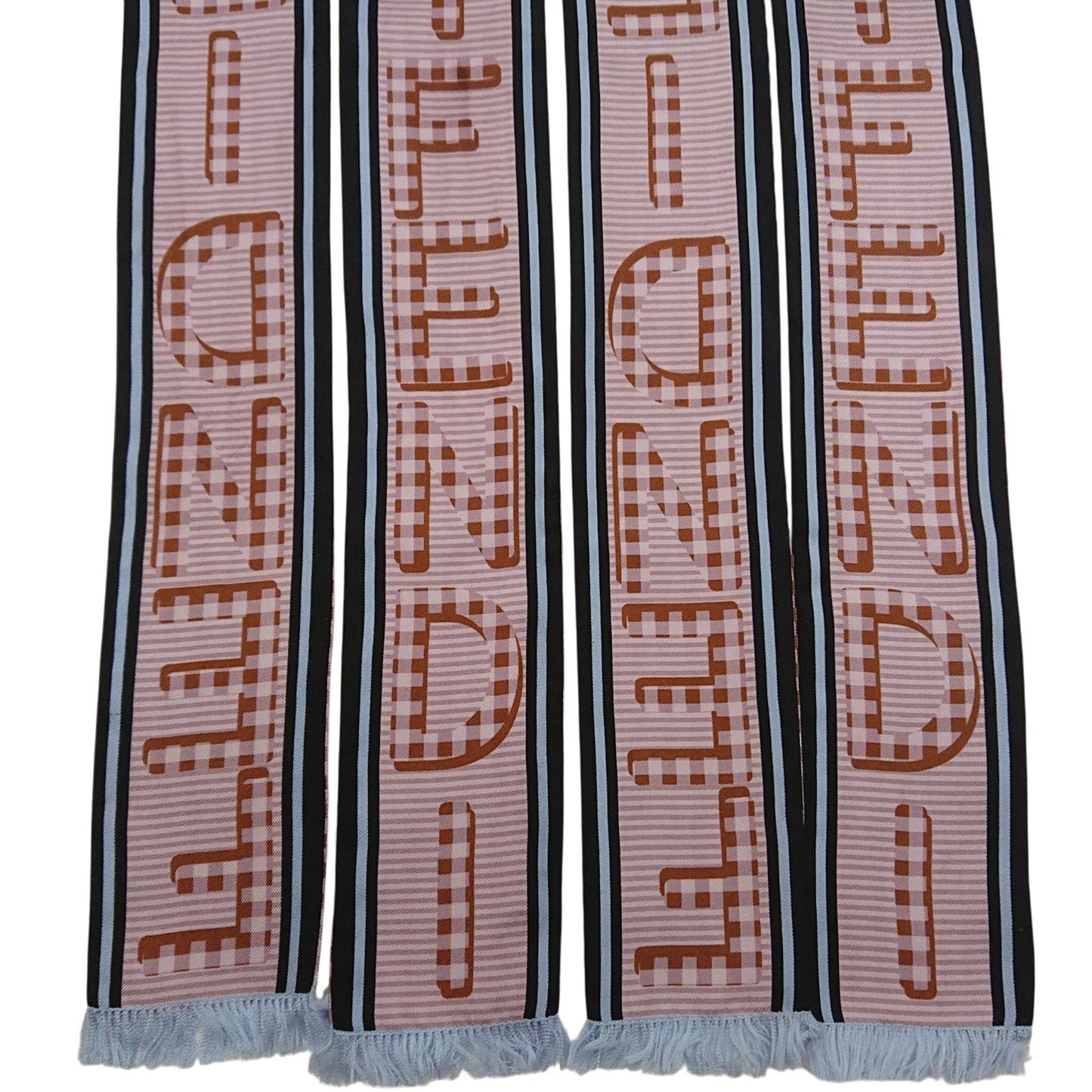 Fendi Wrappy Twilly Silk 100% Scarf — view 5