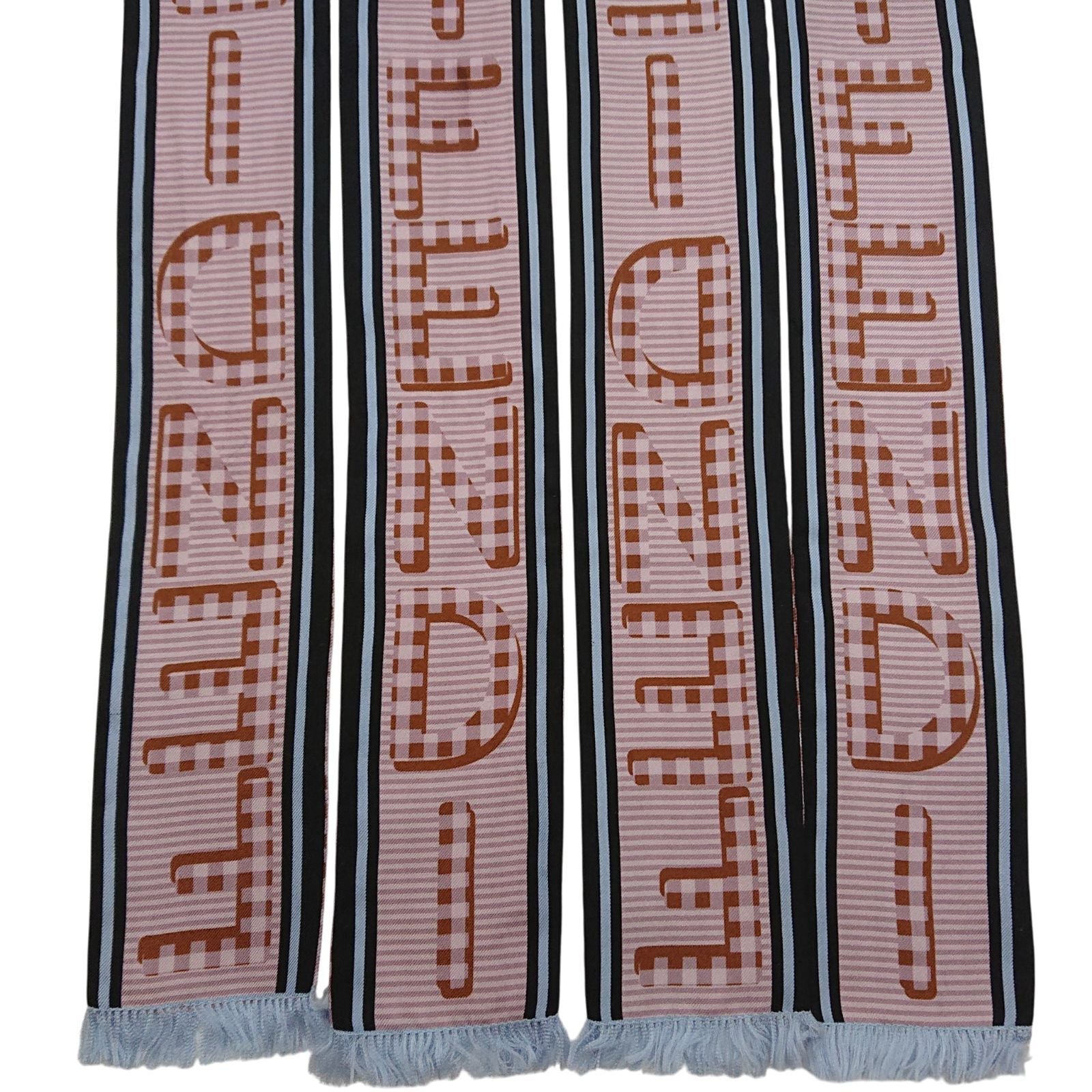 Fendi Wrappy Twilly Silk 100% Scarf — view 5