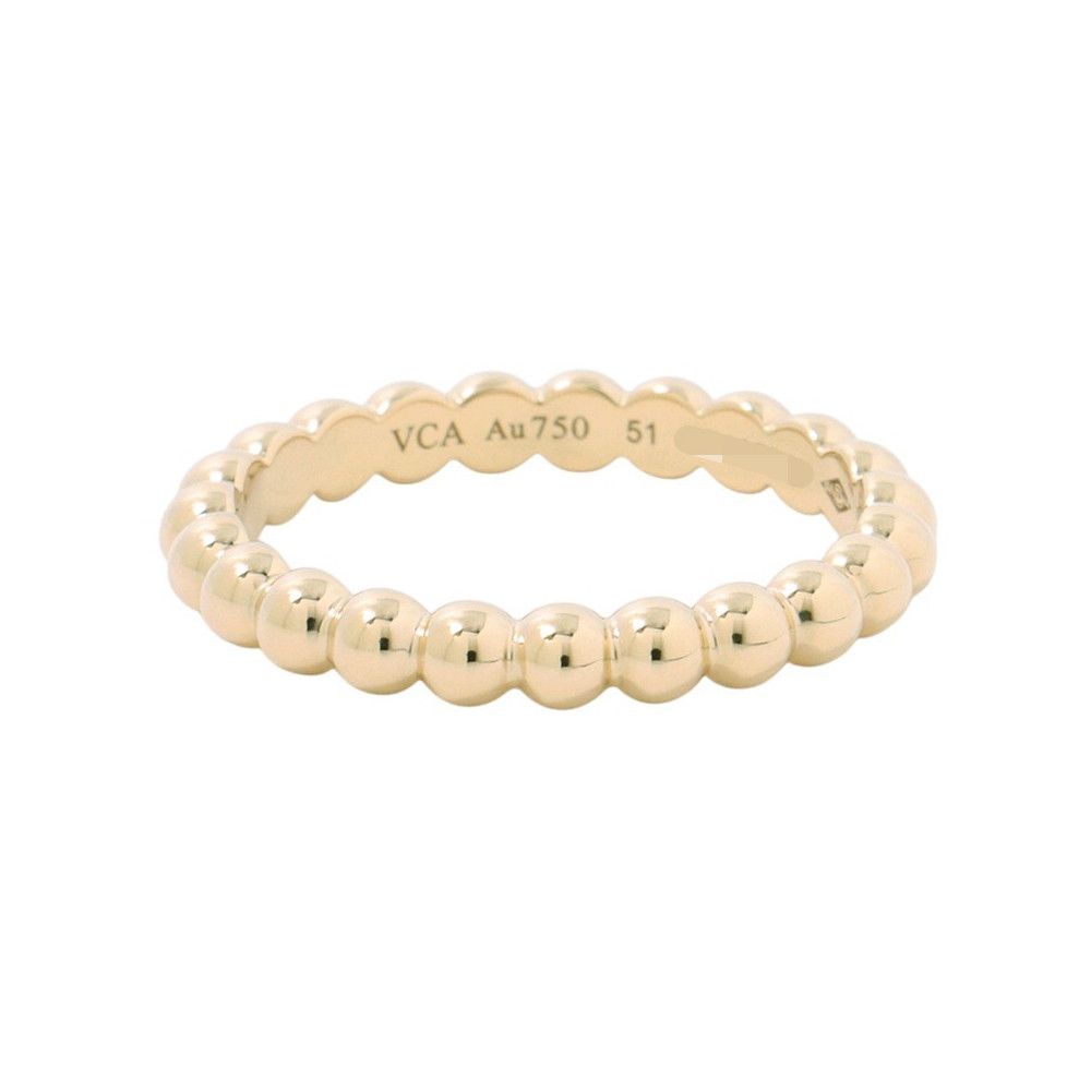 Van Cleef & Arpels Ring Perlee Gold Pearl 18K Yellow