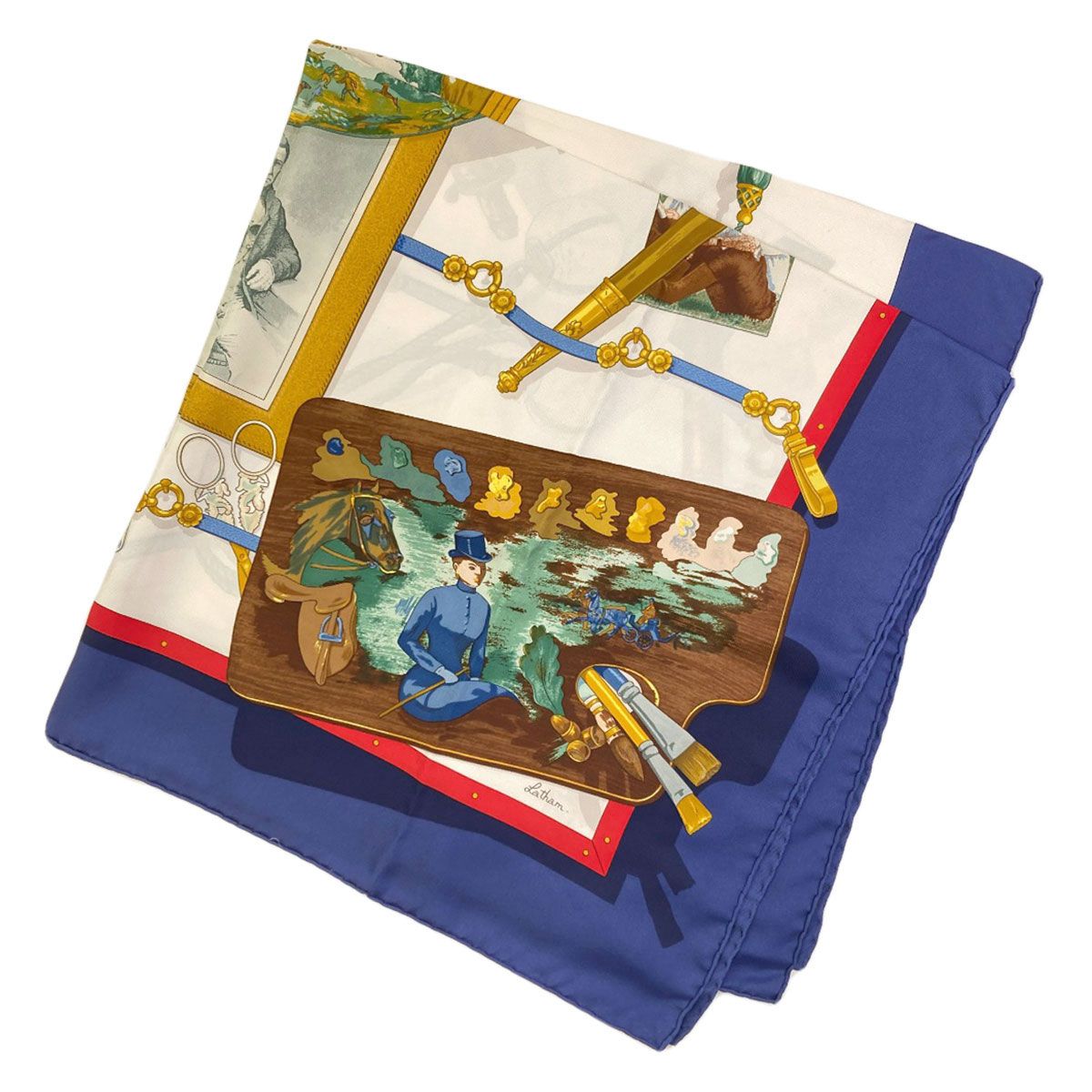 Hermes Carre 90 Memories of Scarf Silk