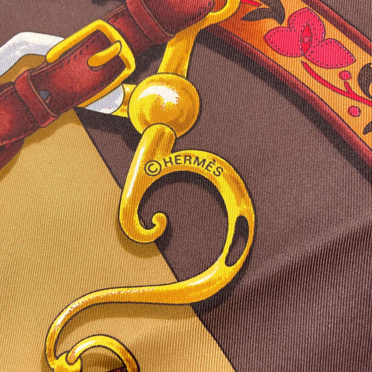 Hermes Carre 90 Festival Scarf Silk — view 6
