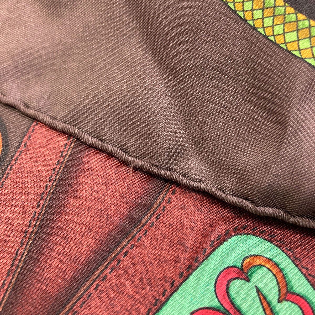 Hermes Carre 90 Festival Scarf Silk — view 8