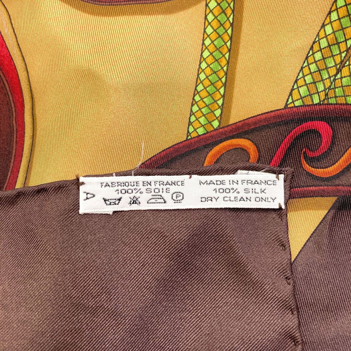 Hermes Carre 90 Festival Scarf Silk — view 7