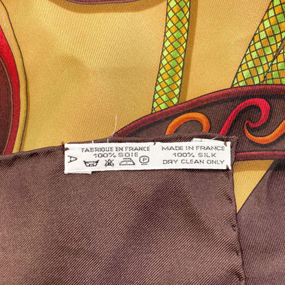 Hermes Carre 90 Festival Scarf Silk — view 7