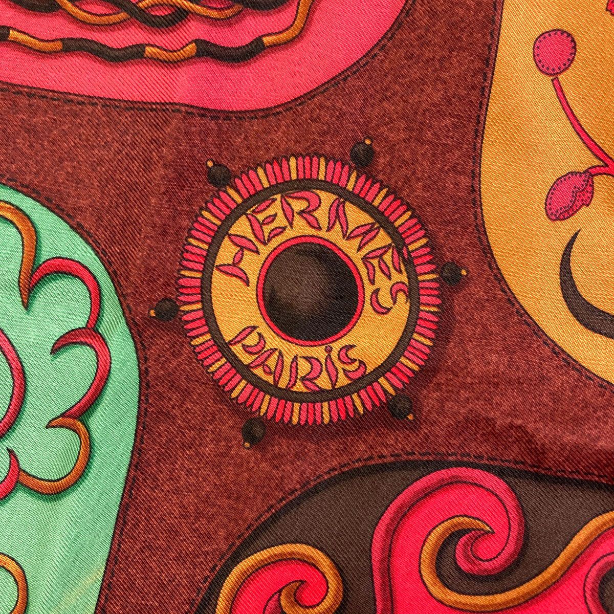 Hermes Carre 90 Festival Scarf Silk — view 5