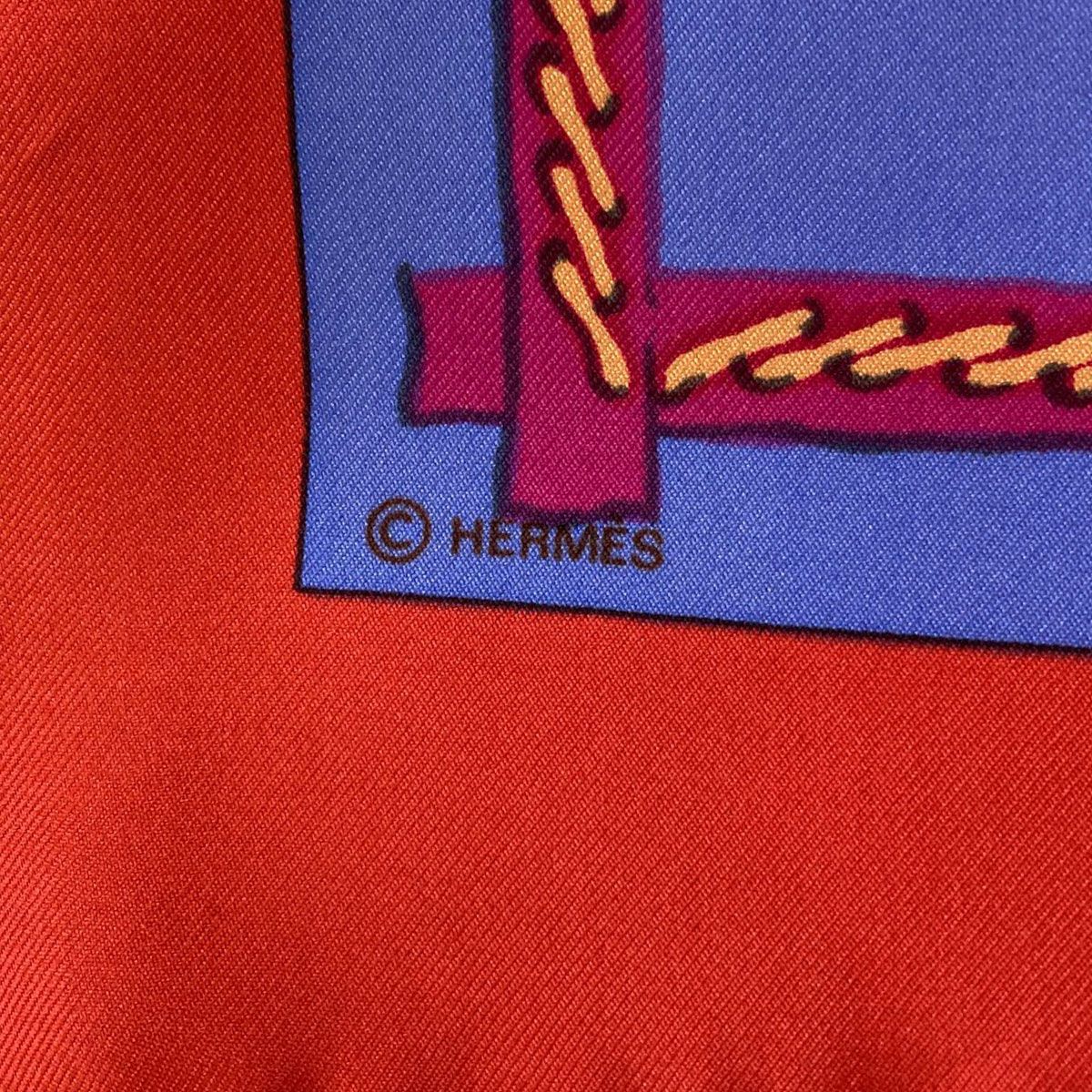 Hermes Carre 90 African Hunt Scarf Silk — view 6