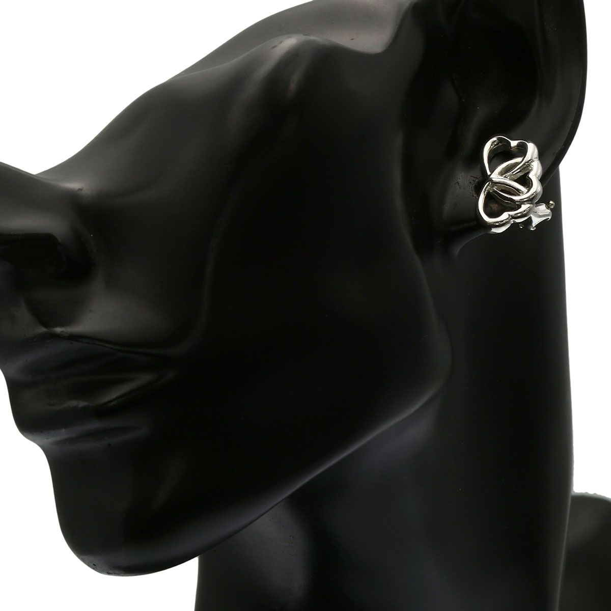Tiffany & Co Triple Heart Earrings — view 5