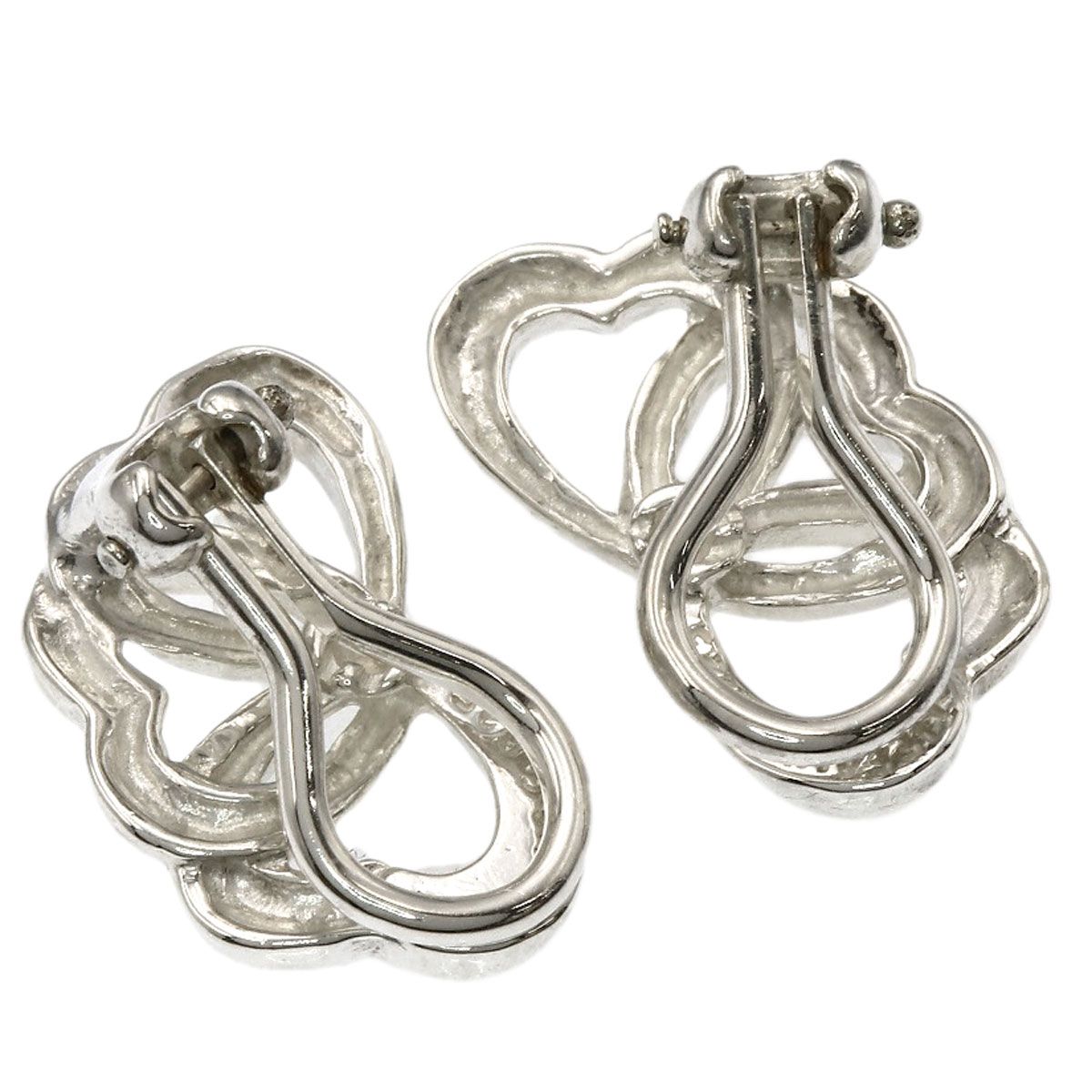 Tiffany & Co Triple Heart Earrings — view 2