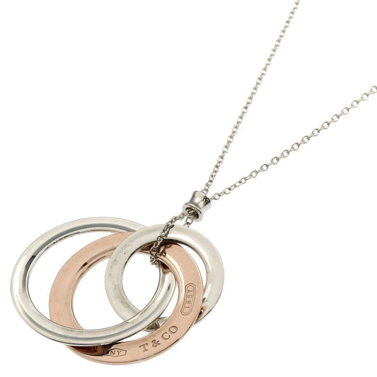Tiffany & Co Interlocking Necklace Gold Rubedo