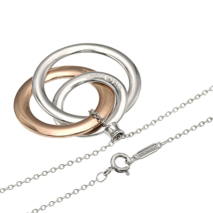 Tiffany & Co Interlocking Necklace Gold Rubedo — view 2