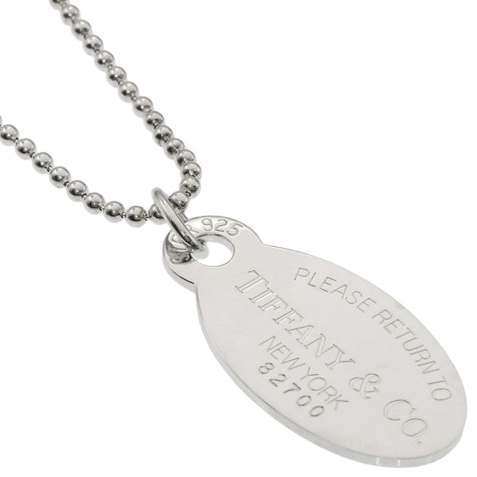Tiffany & Co Return to Oval Tag Necklace