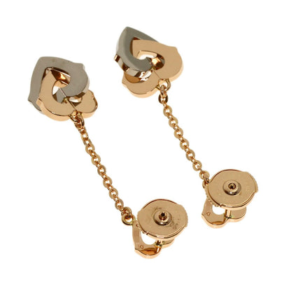 Cartier Double Heart Earrings 18K Pink Gold — view 2