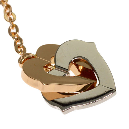 Cartier Double Heart Earrings 18K Pink Gold — view 7