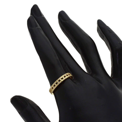 Tiffany & Co T Tour Narrow Pave Diamond Ring 18K Yellow Gold — view 5