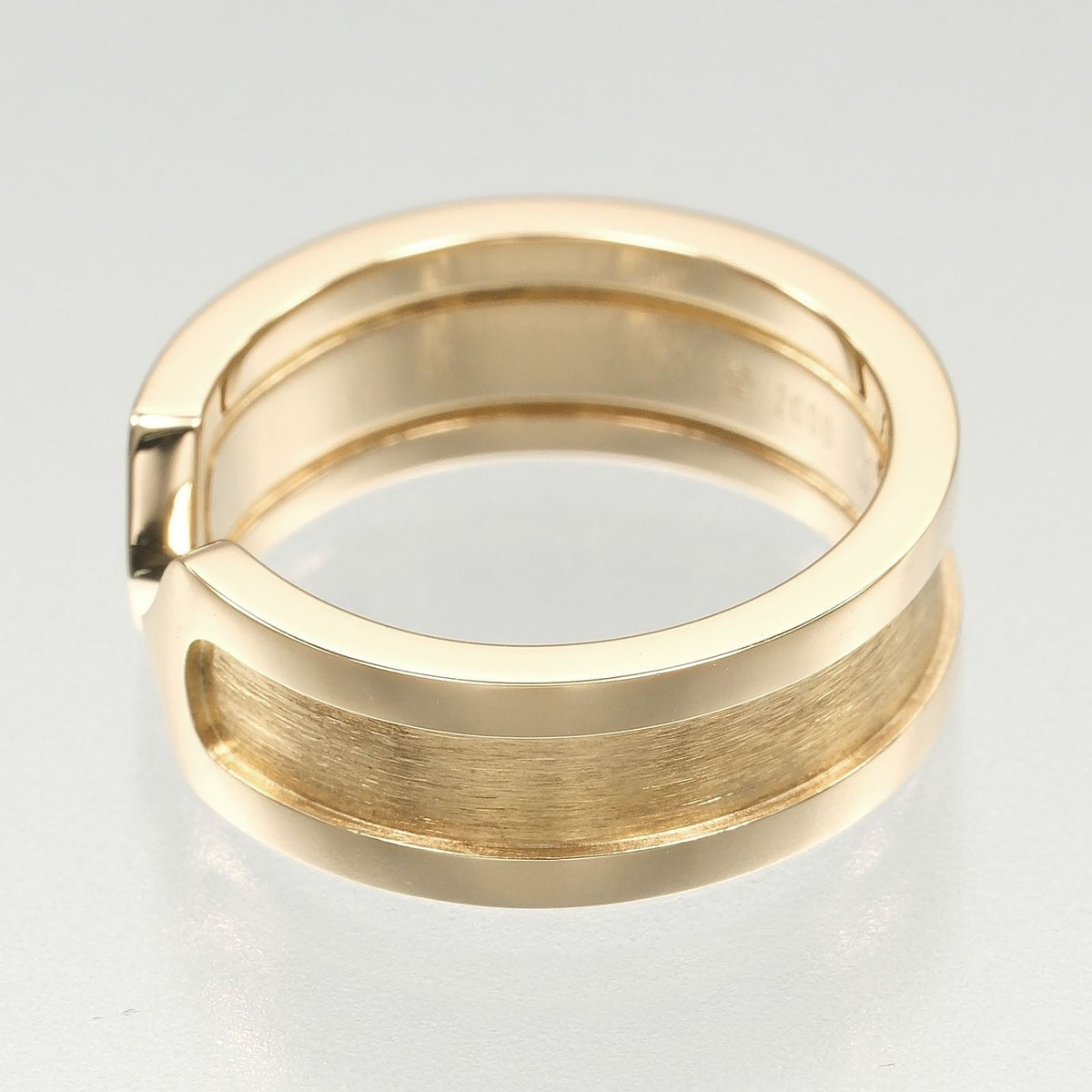 Cartier 2C Gold Ring — view 8