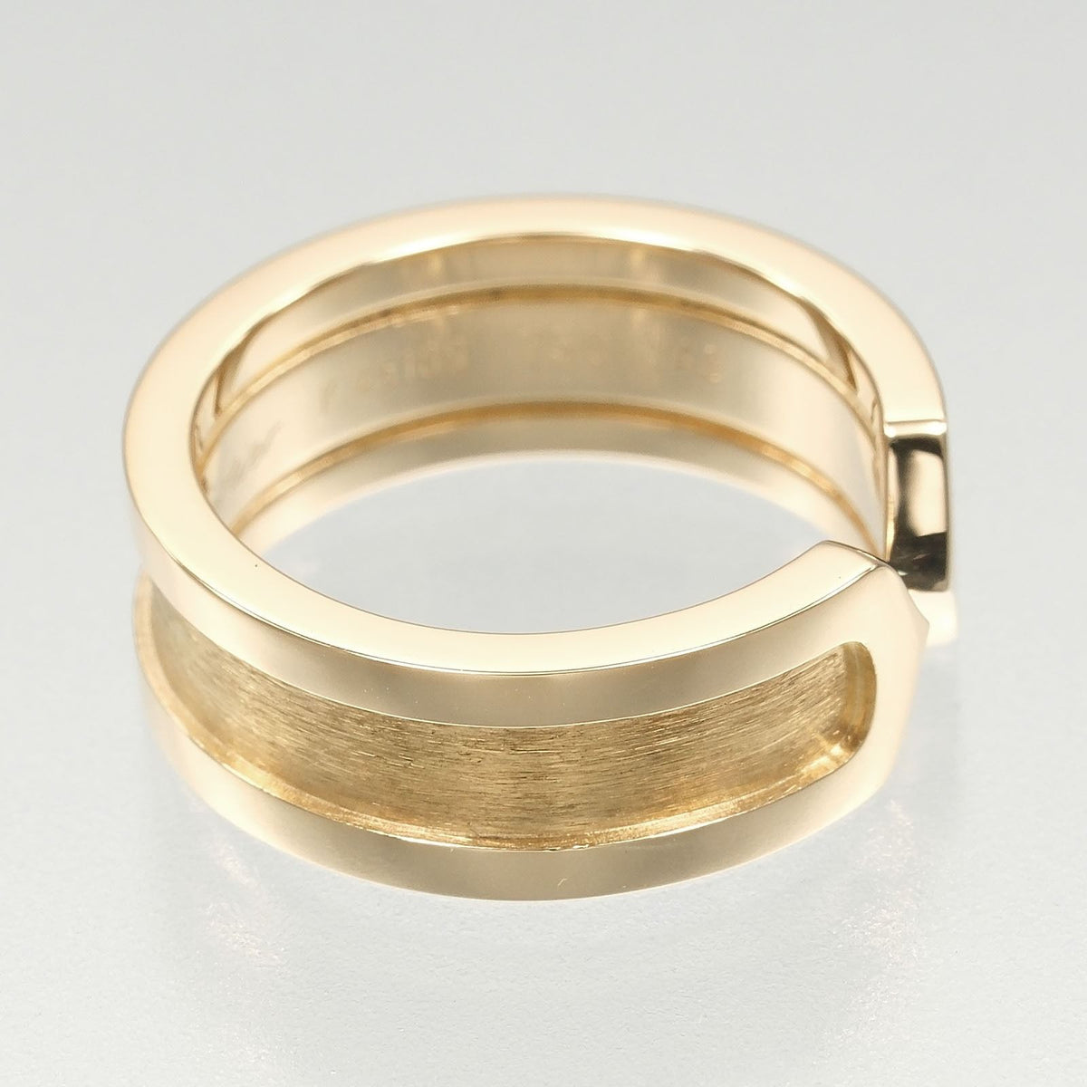 Cartier 2C Gold Ring — view 6