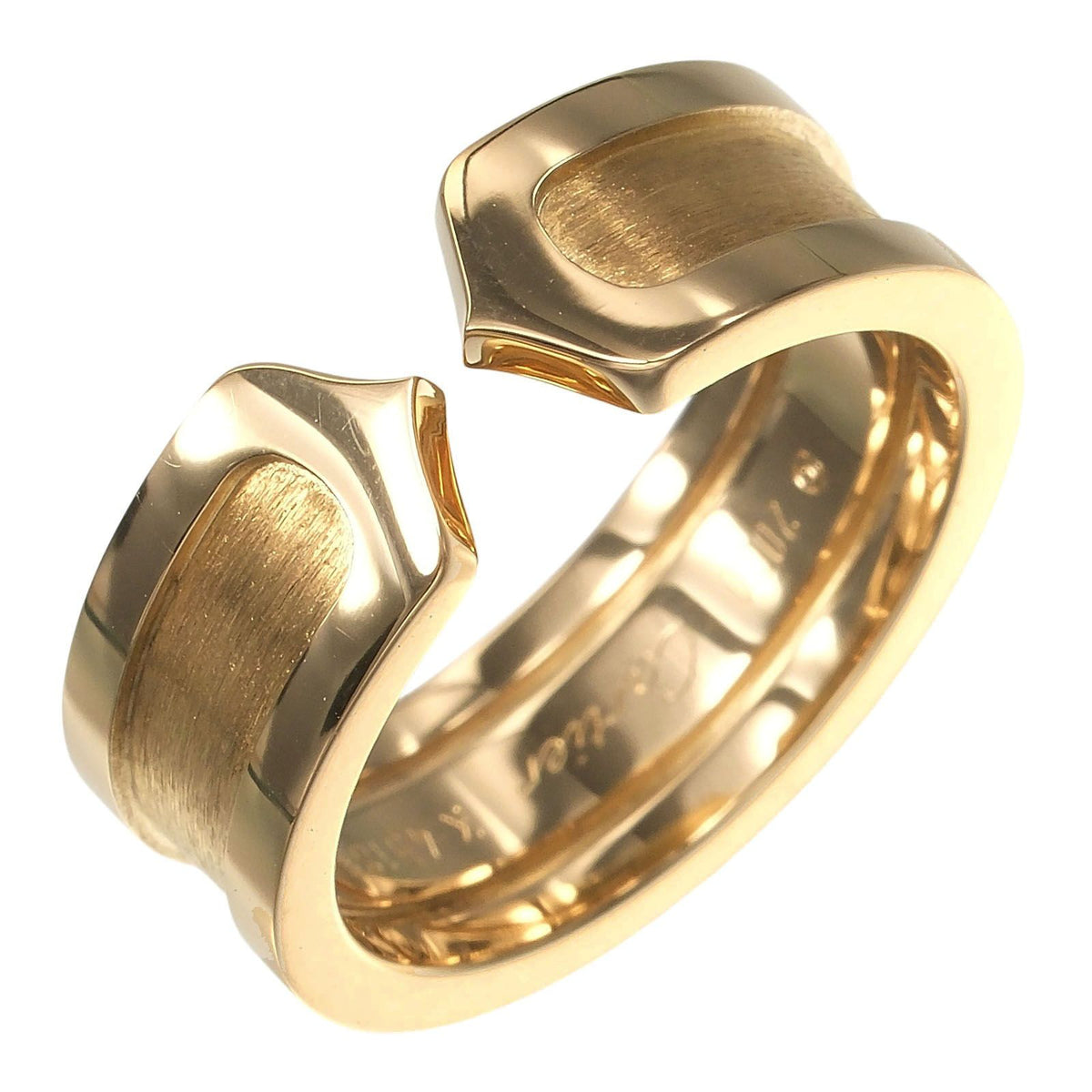 Cartier 2C Gold Ring