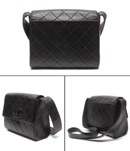 Chanel Shoulder Bag Crossbody Bag Quilted Lambskin Single Flap Gold — view 2