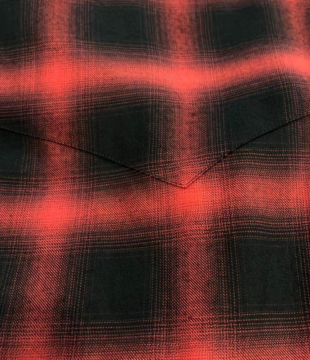 Celine Long Sleeve Western Check Shirt 37 — view 7
