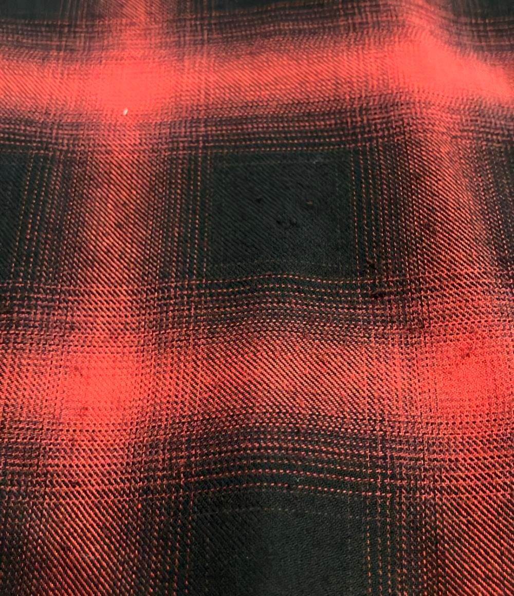Celine Long Sleeve Western Check Shirt 37 — view 6