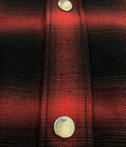 Celine Long Sleeve Western Check Shirt 37 — view 8