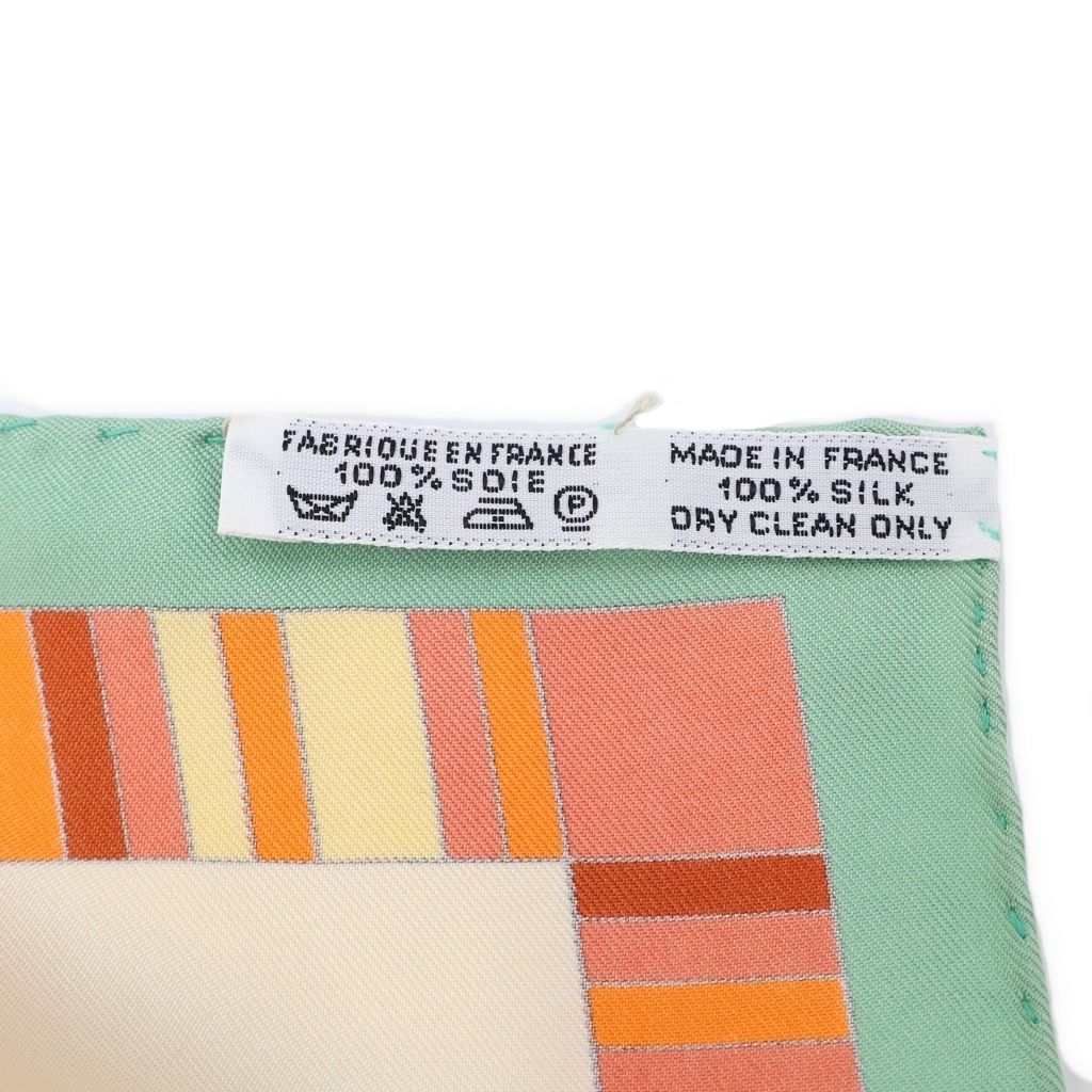 Hermes Carre 90 Prieres au Vent Prayer in the Wind Scarf Multicolor — view 5