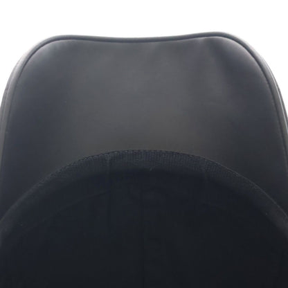 Louis Vuitton Monogram Shadow Subo Cap Hat Logo Leather Black — view 5