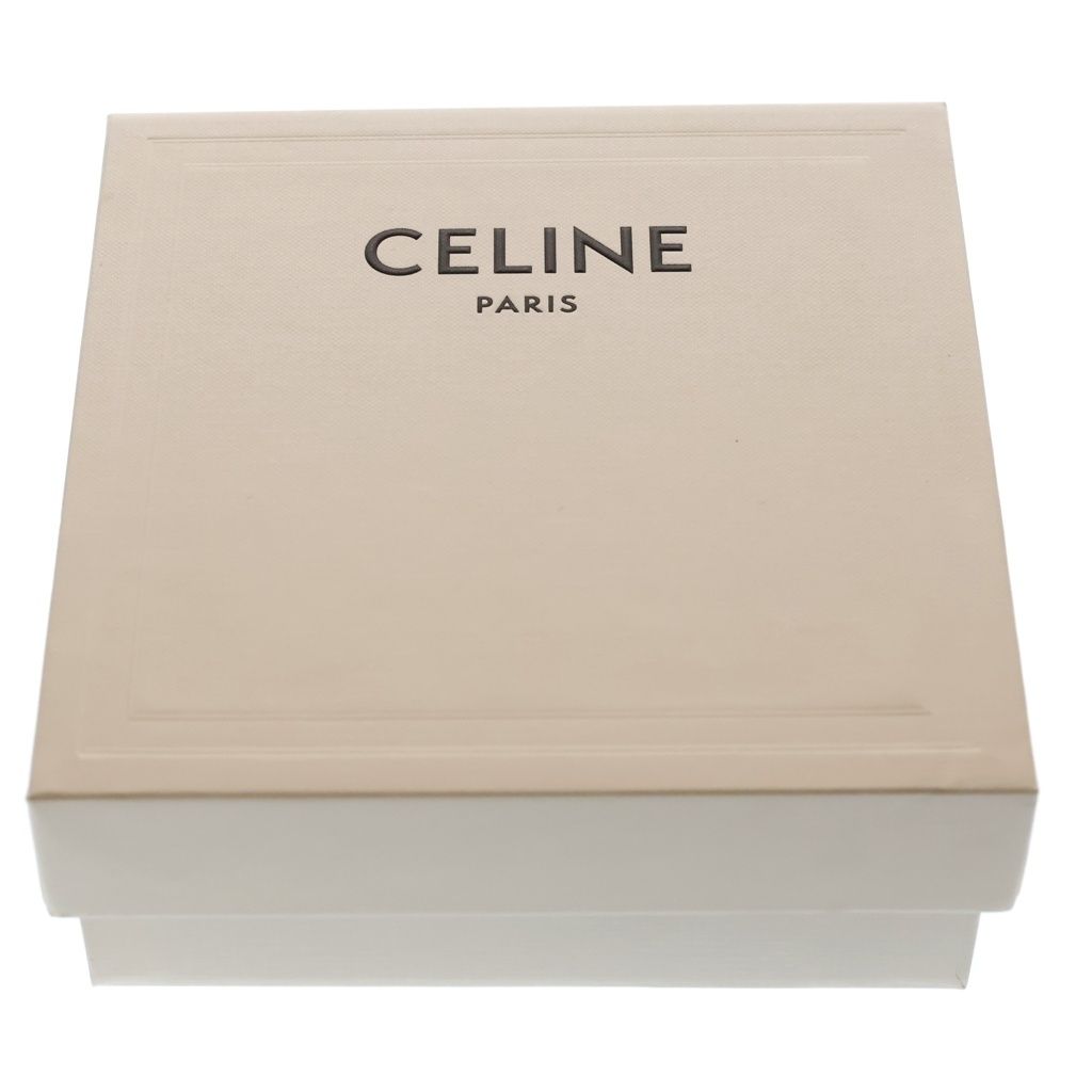 Celine Rib Knit Logo Gray Sweater — view 8