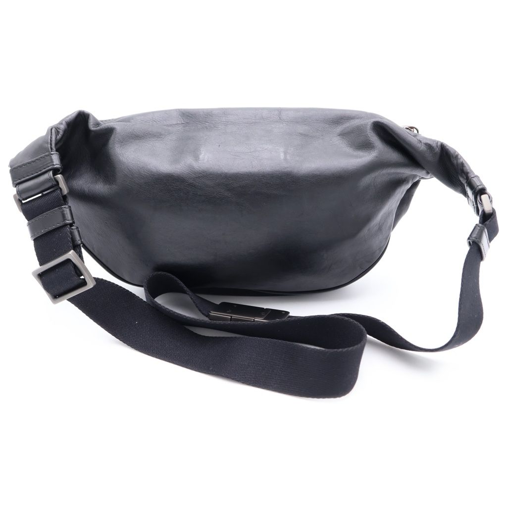 Bottega Veneta Intreccia Leather Belt Bag Black — view 2