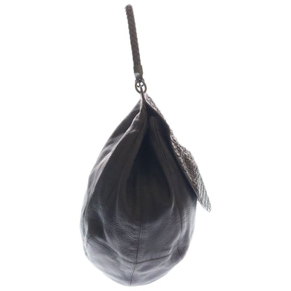 Bottega Veneta Intreccia Tote Bag Purple Leather — view 3