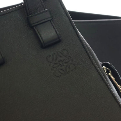 Loewe Hammock Handback 2-Way Back Leather Black Shoulder Bag — view 6