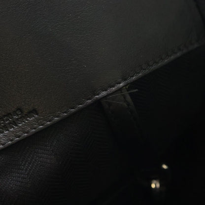 Loewe Hammock Handback 2-Way Back Leather Black Shoulder Bag — view 7